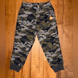 Jumping Beans Green and Gray Camo Joggers